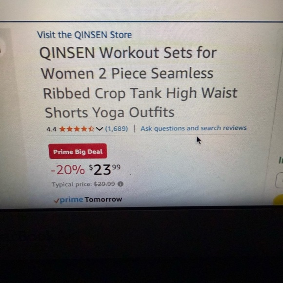 Hot Pink Ribbed Crop Top and Shorts Set - Picture 2 of 6